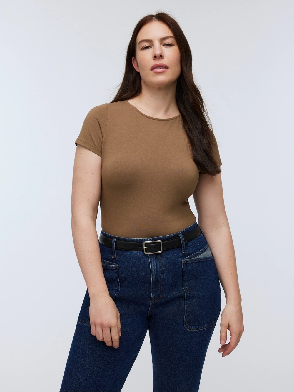 Madewell Crewneck Thong Bodysuit